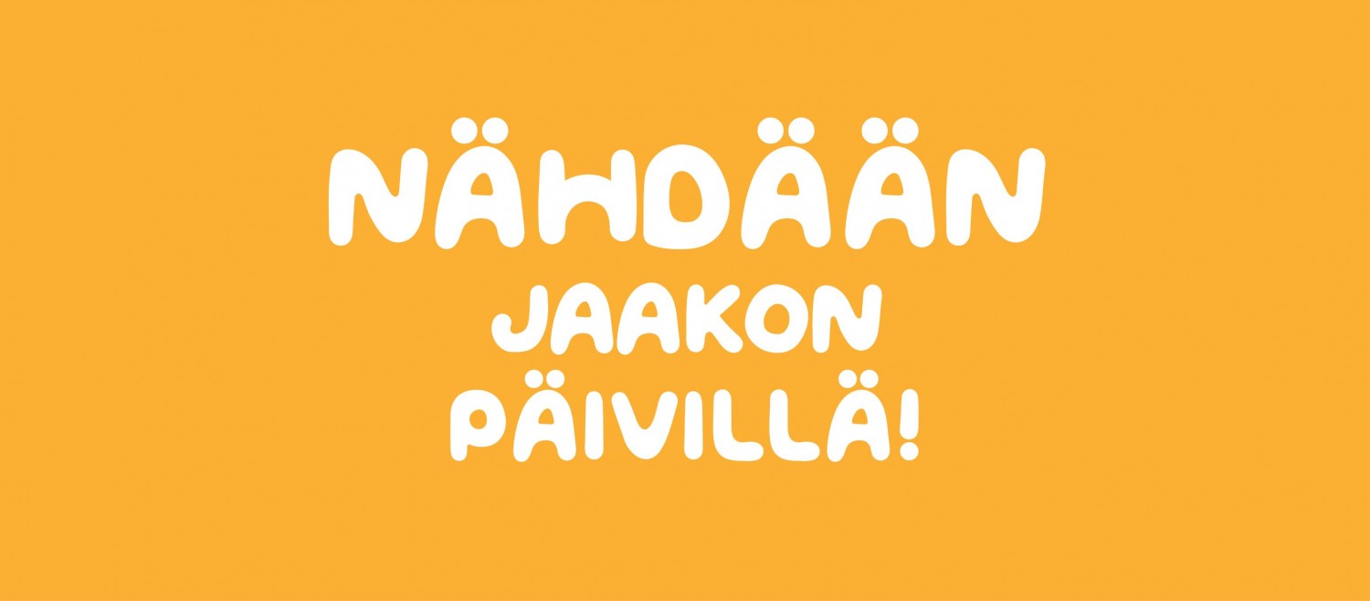 Tervetuloa viettämään energisiä Jaakon Päiviä paikallisen sähköyhtiösi kanssa 20.7.!