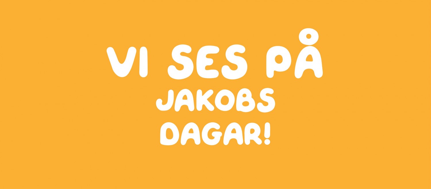 Välkommen att tillbringa energirika Jakobs Dagar med ditt lokala elbolag den 20 juli!