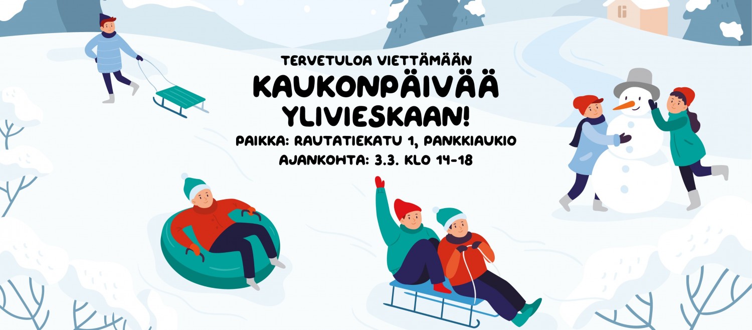 Tervetuloa viettämään Kaukonpäivää kanssamme 3.3.2023!