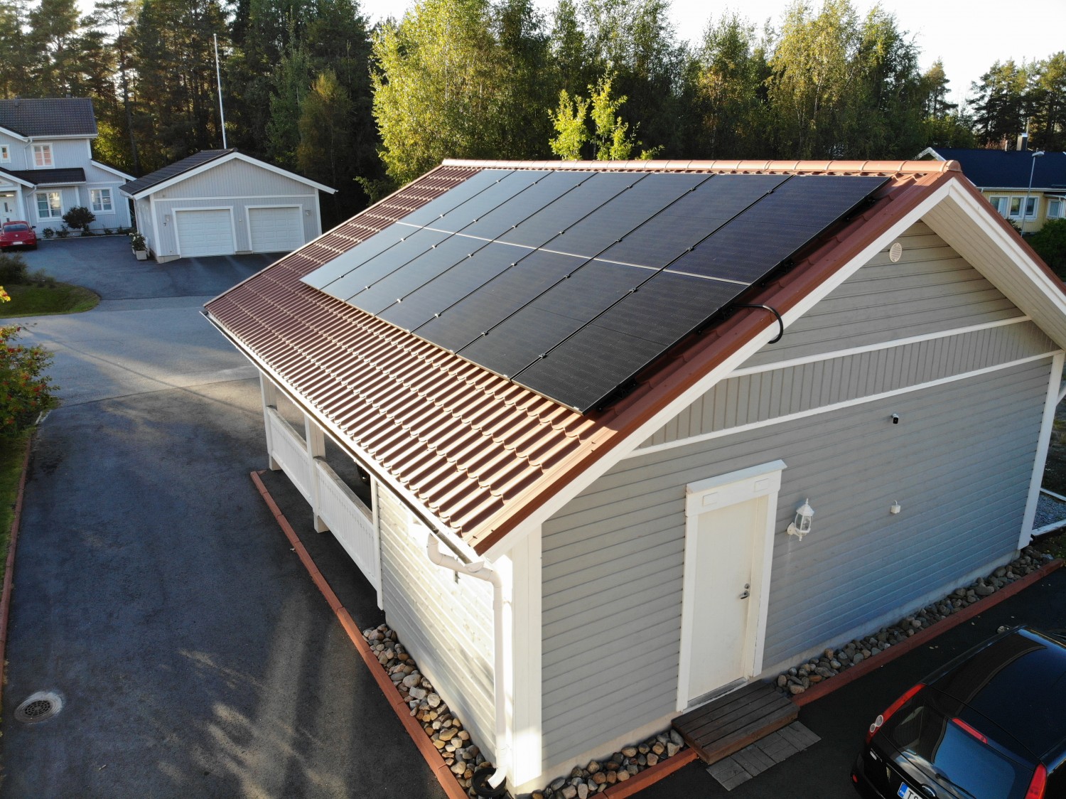 Tervetuloa tutustumaan asentamiimme aurinkopaneeleihin Luodossa 2.4.2022